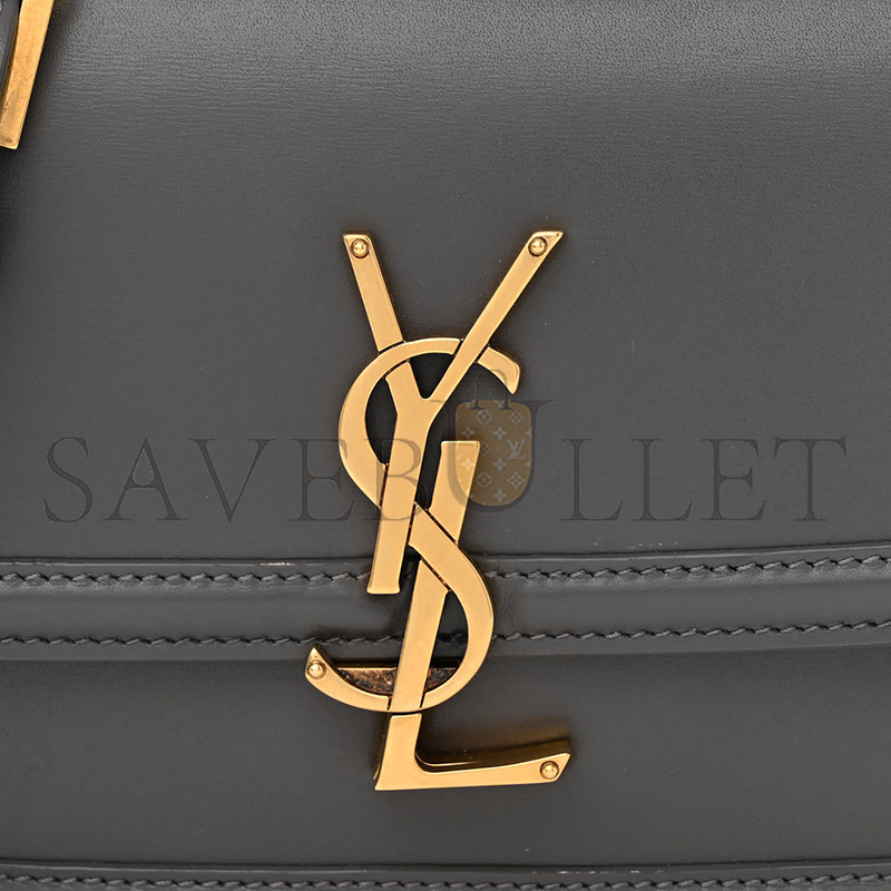 YSL SOLFERINO SMALL SATCHEL IN BOX SAINT LAURENT 6343060SX0W1112 (19*13*5cm)